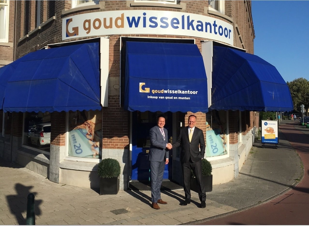 Samenwerking Goudwisselkantoor en Koninklijke Nederlandse munt