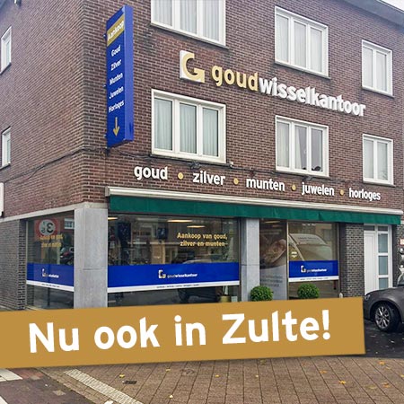 In Zulte opent het 20e Goudwisselkantoor van België