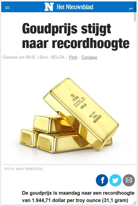 taartschep goud