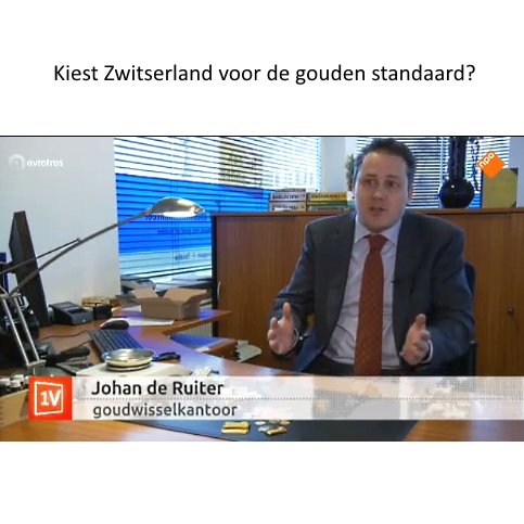 Kiest Zwitserland voor de ‘gouden standaard’?