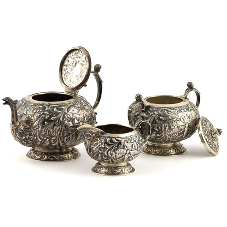 Zilveren servies