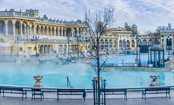 Széchenyi openluchtbad, Hongarije