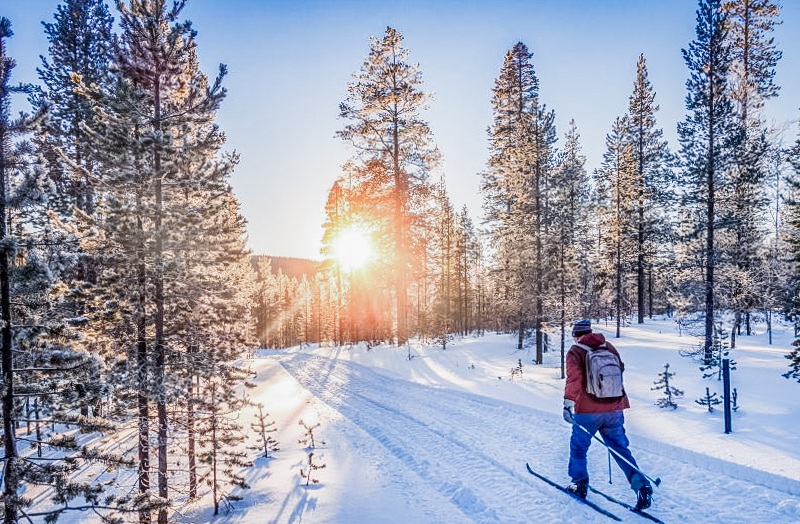 Skiën in zweden