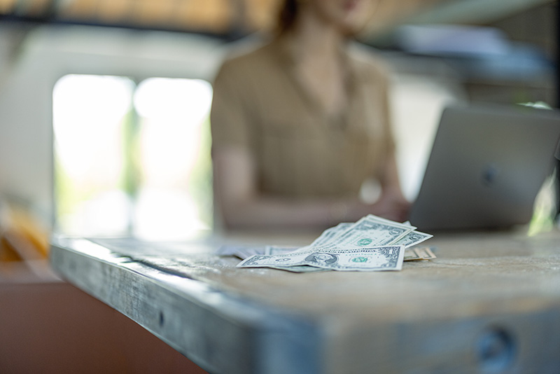 US dollars wisselen