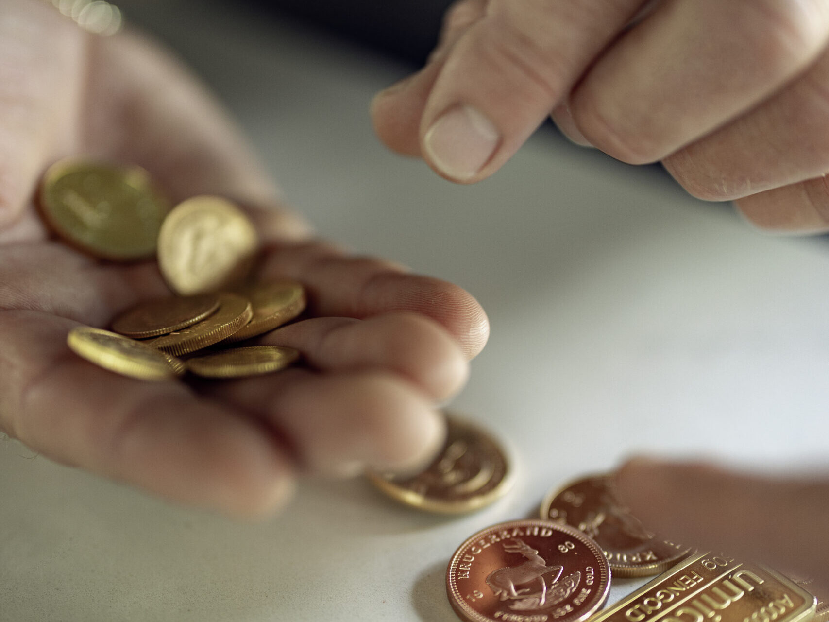 Spreiding binnen edelmetalen 