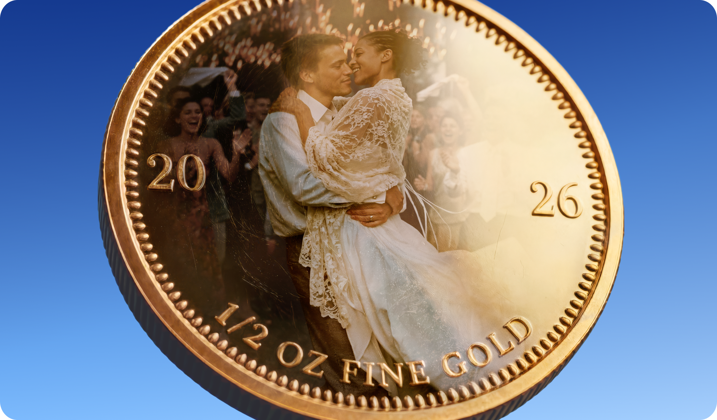 Een gouden munt voor een bijzonder moment  